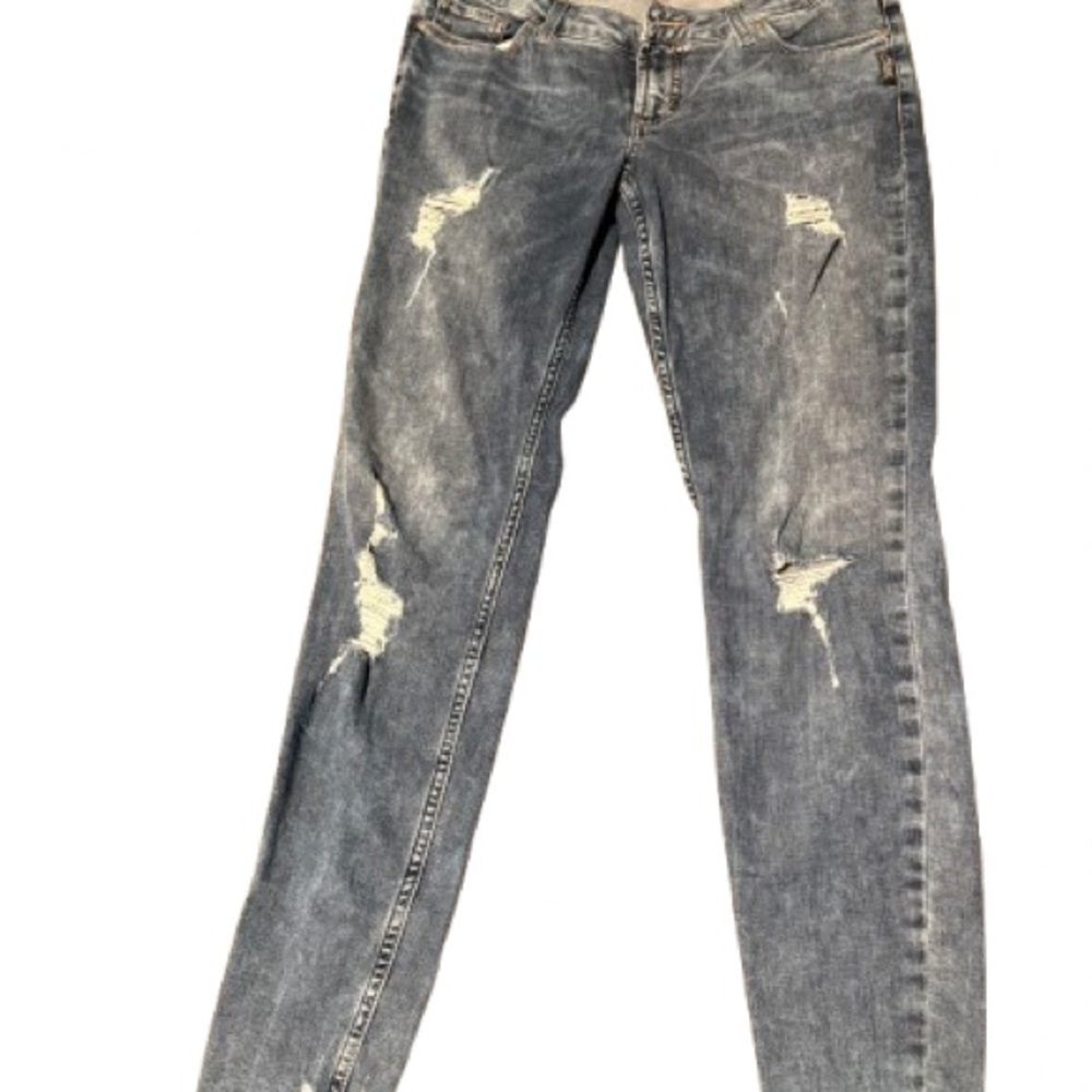 Silver Jeans Women's Distressed Skinny Jeans